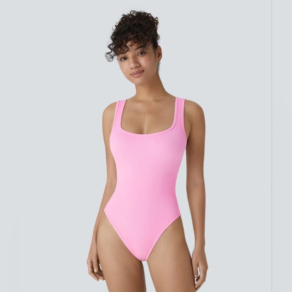 Halara Oneform Seamless Flow Square Neck Casual S… - image 2